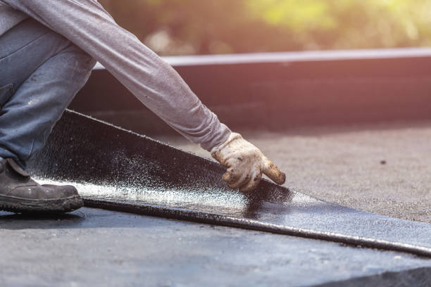 Professional Crawl Space Encapsulation technician working in Canton, NC